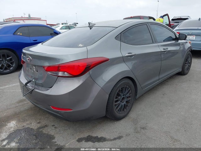 2014 Hyundai Elantra Se მანქანა იყიდება აუქციონზე, vin: 5NPDH4AEXEH522253, აუქციონის ნომერი: 45133460