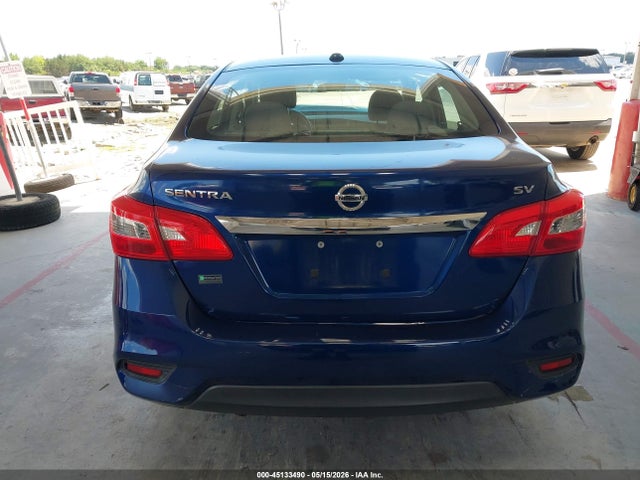 2018 Nissan Sentra Sv მანქანა იყიდება აუქციონზე, vin: 3N1AB7AP4JY242481, აუქციონის ნომერი: 45133490