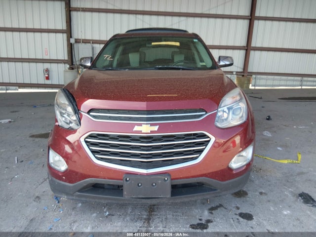 Auction sale of the 2016 Chevrolet Equinox Ltz, vin: 2GNFLGE37G6166716, lot number: 45133507