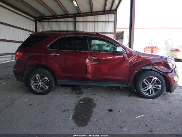 Auction sale of the 2016 Chevrolet Equinox Ltz, vin: 2GNFLGE37G6166716, lot number: 45133507