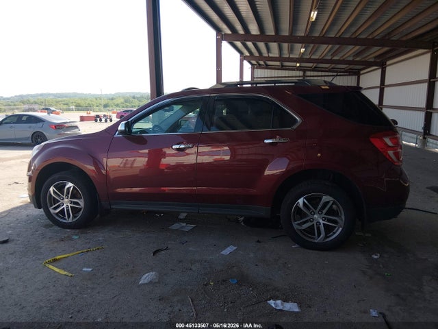 Auction sale of the 2016 Chevrolet Equinox Ltz, vin: 2GNFLGE37G6166716, lot number: 45133507