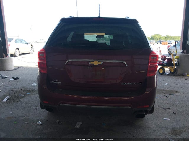 Auction sale of the 2016 Chevrolet Equinox Ltz, vin: 2GNFLGE37G6166716, lot number: 45133507