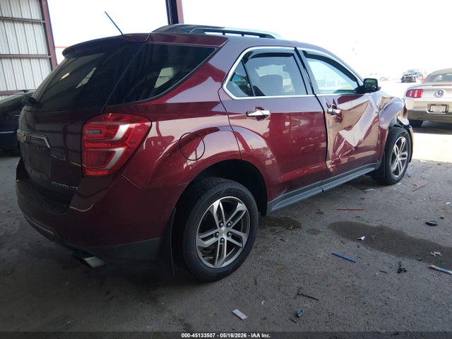 Auction sale of the 2016 Chevrolet Equinox Ltz, vin: 2GNFLGE37G6166716, lot number: 45133507