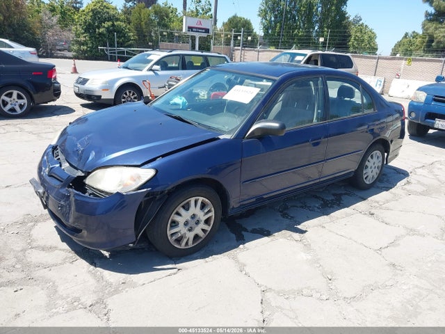 Aukcja sprzedaży 2004 Honda Civic Lx, vin: JHMES16554S001095, numer aukcji: 45133524
