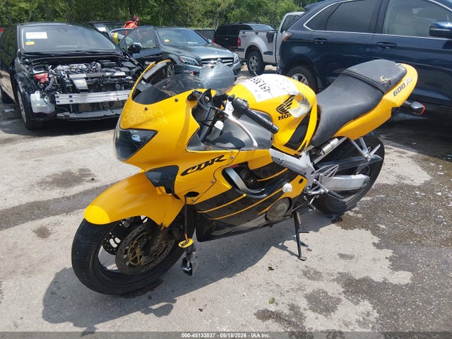 2000 Honda Cbr600 F4 მანქანა იყიდება აუქციონზე, vin: JH2PC3500YM101650, აუქციონის ნომერი: 45133537