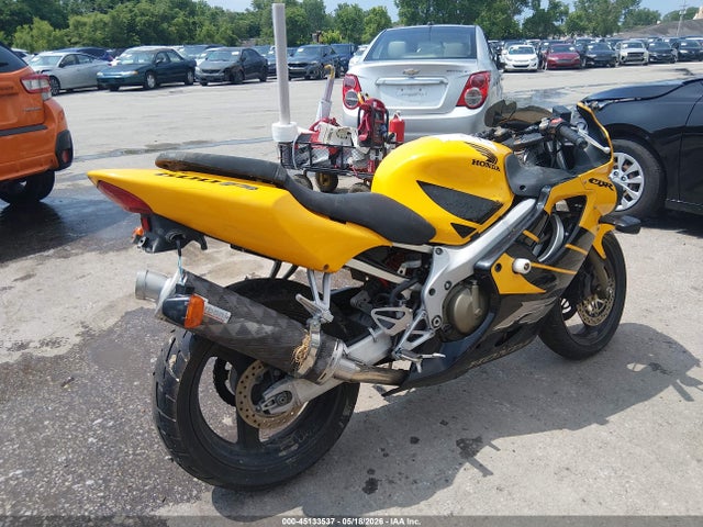 2000 Honda Cbr600 F4 მანქანა იყიდება აუქციონზე, vin: JH2PC3500YM101650, აუქციონის ნომერი: 45133537
