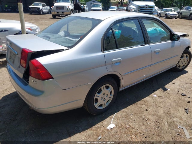 Aukcja sprzedaży 2002 Honda Civic Lx, vin: 1HGES16572L024176, numer aukcji: 45133543