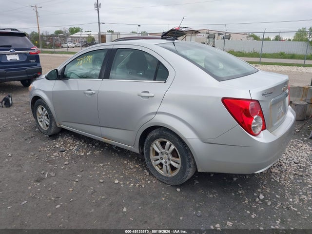 Продаж на аукціоні авто 2012 Chevrolet Sonic 2lt, vin: 1G1JC5SH6C4106504, номер лоту: 45133570