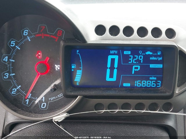 Продаж на аукціоні авто 2012 Chevrolet Sonic 2lt, vin: 1G1JC5SH6C4106504, номер лоту: 45133570