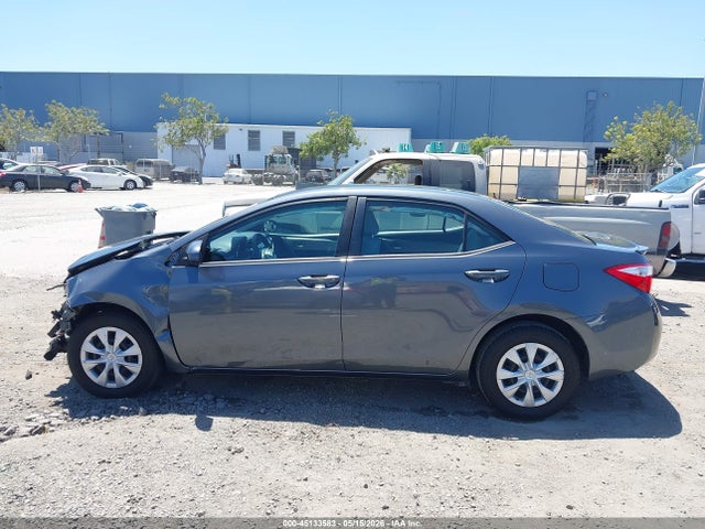Продажа на аукционе авто 2014 Toyota Corolla Le Eco, vin: 5YFBPRHEXEP054900, номер лота: 45133583