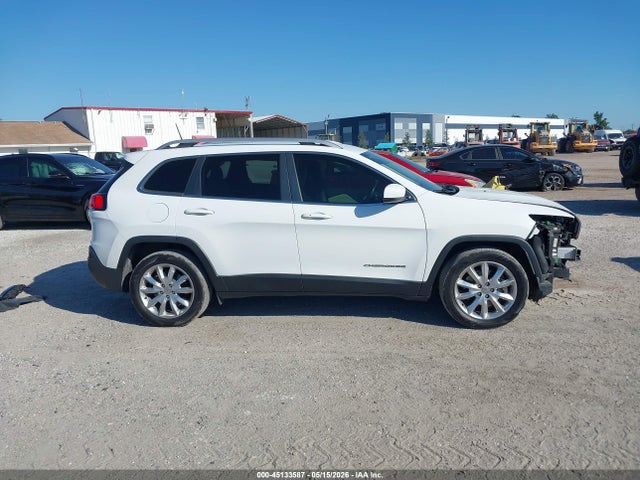 2017 Jeep Cherokee Limited Fwd მანქანა იყიდება აუქციონზე, vin: 1C4PJLDS1HW602892, აუქციონის ნომერი: 45133587