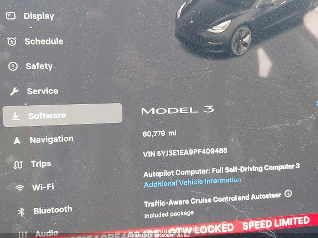 Tesla Model 3 Rear-wheel Drive 2023 5YJ3E1EA9PF409485 Image 16