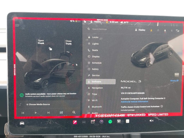 Tesla Model 3 Rear-wheel Drive 2023 5YJ3E1EA9PF409485 Image 7