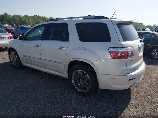 2012 Gmc Acadia Denali მანქანა იყიდება აუქციონზე, vin: 1GKKVTED9CJ162896, აუქციონის ნომერი: 45133597