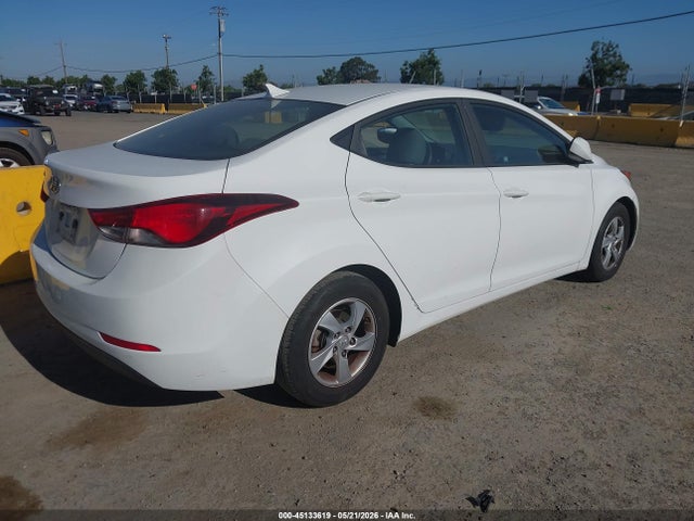 Продажа на аукционе авто 2014 Hyundai Elantra Se, vin: 5NPDH4AE0EH477520, номер лота: 45133619