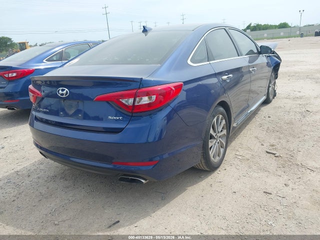 2016 Hyundai Sonata Sport მანქანა იყიდება აუქციონზე, vin: 5NPE34AF6GH420527, აუქციონის ნომერი: 45133629