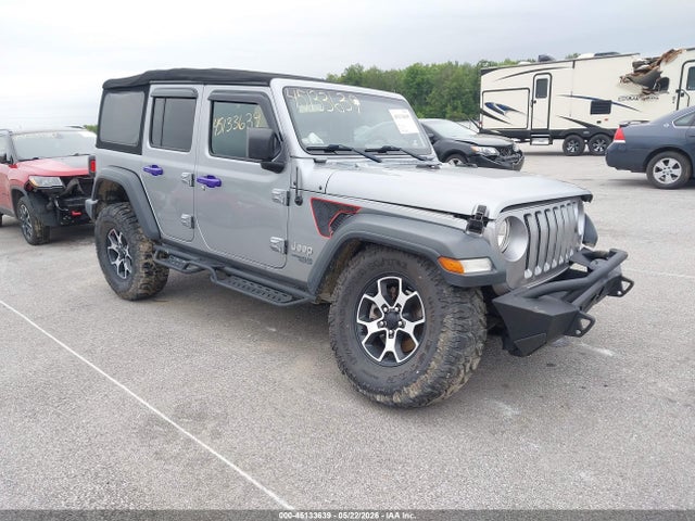 Продаж на аукціоні авто 2018 Jeep Wrangler Unlimited Sport, vin: 1C4HJXDG2JW105217, номер лоту: 45133639