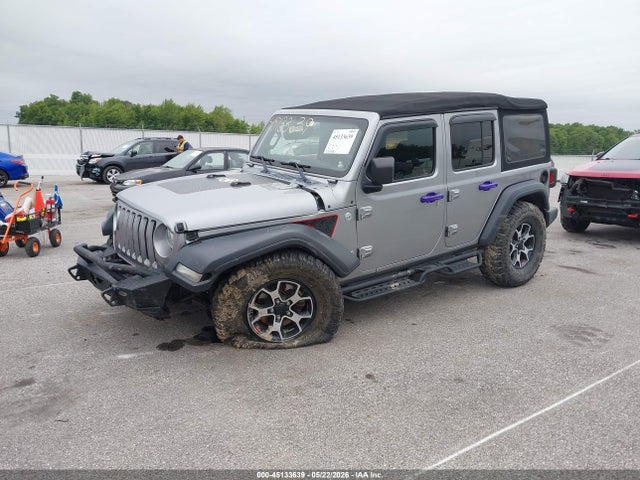 Продаж на аукціоні авто 2018 Jeep Wrangler Unlimited Sport, vin: 1C4HJXDG2JW105217, номер лоту: 45133639