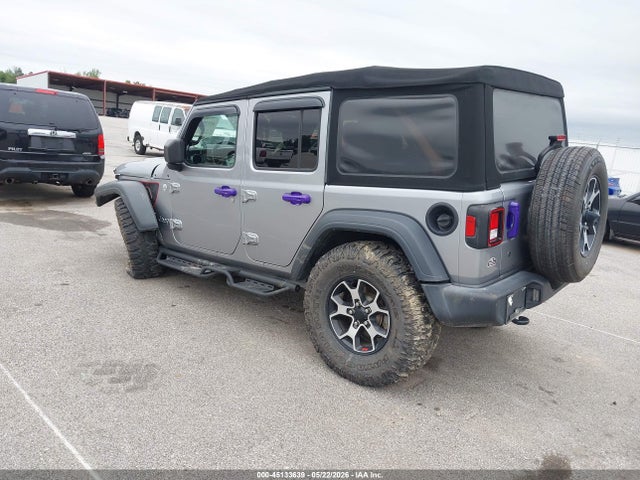 Продаж на аукціоні авто 2018 Jeep Wrangler Unlimited Sport, vin: 1C4HJXDG2JW105217, номер лоту: 45133639