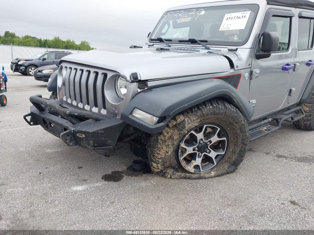 Продаж на аукціоні авто 2018 Jeep Wrangler Unlimited Sport, vin: 1C4HJXDG2JW105217, номер лоту: 45133639