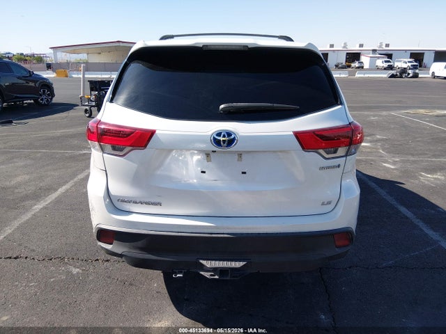 45133694 :رقم المزاد ، 5TDBGRFH7KS056538 vin ، 2019 Toyota Highlander Hybrid Le مزاد بيع