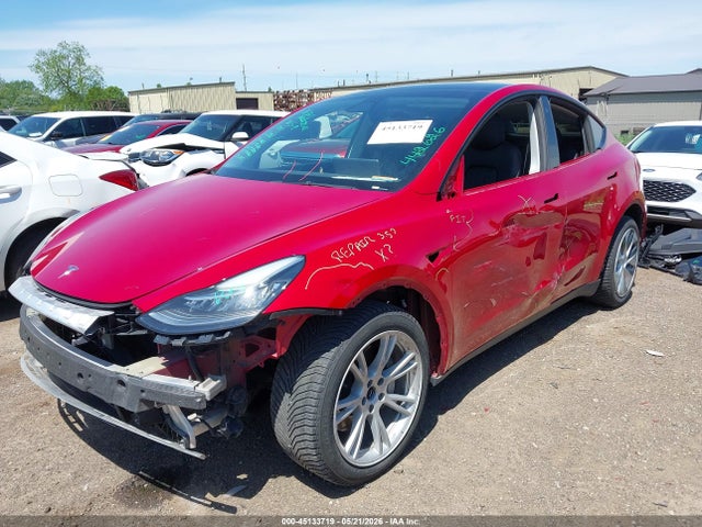 45133719 :رقم المزاد ، 7SAYGDEE6NF442626 vin ، 2022 Tesla Model Y Long Range Dual Motor All-wheel Drive مزاد بيع