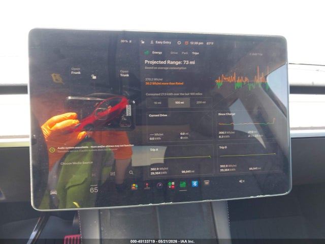 45133719 :رقم المزاد ، 7SAYGDEE6NF442626 vin ، 2022 Tesla Model Y Long Range Dual Motor All-wheel Drive مزاد بيع