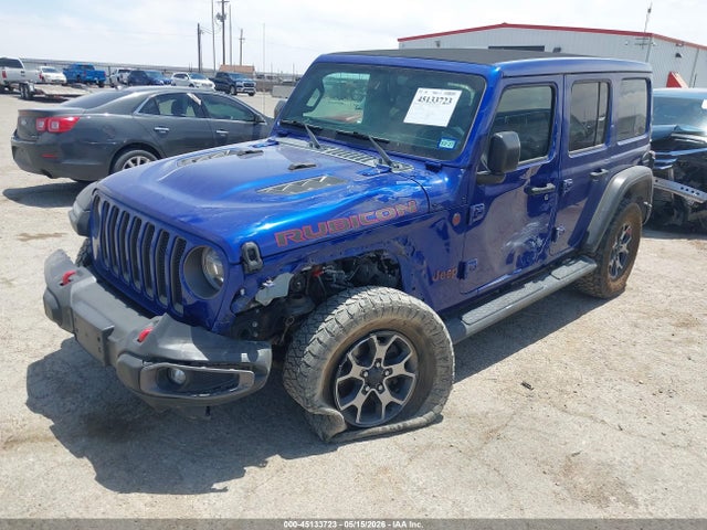 45133723 :رقم المزاد ، 1C4HJXFNXKW540371 vin ، 2019 Jeep Wrangler Unlimited Rubicon 4x4 مزاد بيع