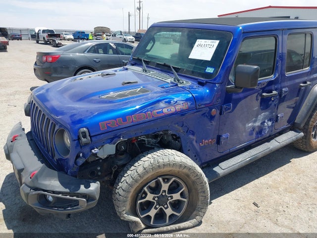 45133723 :رقم المزاد ، 1C4HJXFNXKW540371 vin ، 2019 Jeep Wrangler Unlimited Rubicon 4x4 مزاد بيع
