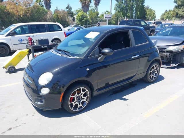 2012 Fiat 500 Sport მანქანა იყიდება აუქციონზე, vin: 3C3CFFBR5CT381768, აუქციონის ნომერი: 45133733