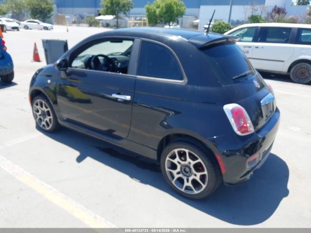 2012 Fiat 500 Sport მანქანა იყიდება აუქციონზე, vin: 3C3CFFBR5CT381768, აუქციონის ნომერი: 45133733