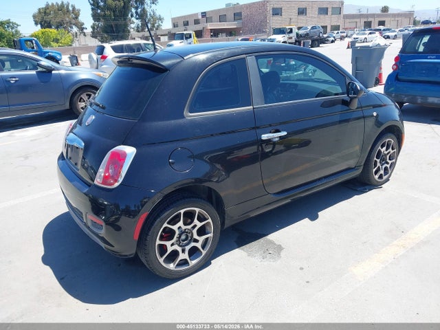 2012 Fiat 500 Sport მანქანა იყიდება აუქციონზე, vin: 3C3CFFBR5CT381768, აუქციონის ნომერი: 45133733
