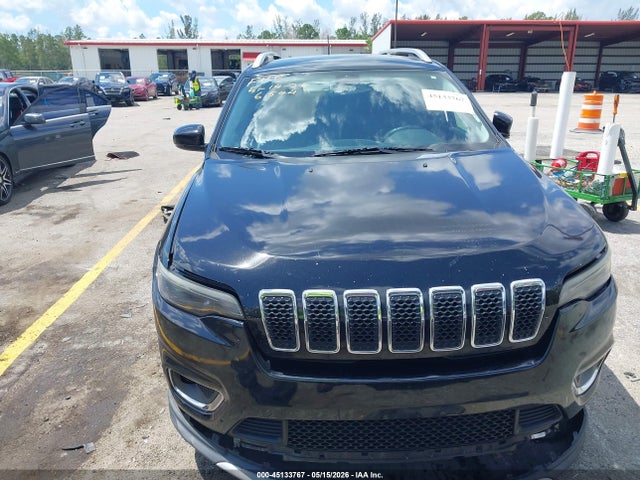 2019 Jeep Cherokee Limited Fwd მანქანა იყიდება აუქციონზე, vin: 1C4PJLDB9KD427553, აუქციონის ნომერი: 45133767