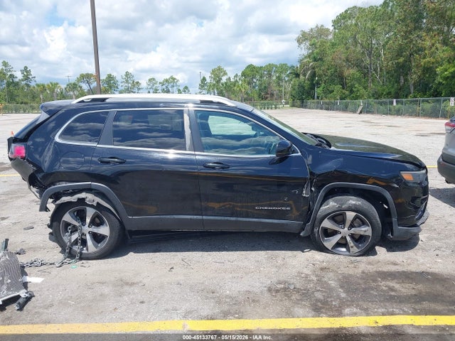 2019 Jeep Cherokee Limited Fwd მანქანა იყიდება აუქციონზე, vin: 1C4PJLDB9KD427553, აუქციონის ნომერი: 45133767