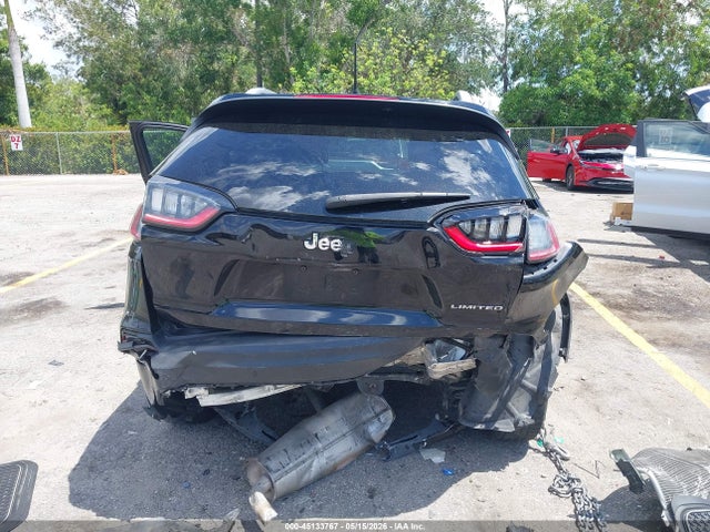 2019 Jeep Cherokee Limited Fwd მანქანა იყიდება აუქციონზე, vin: 1C4PJLDB9KD427553, აუქციონის ნომერი: 45133767