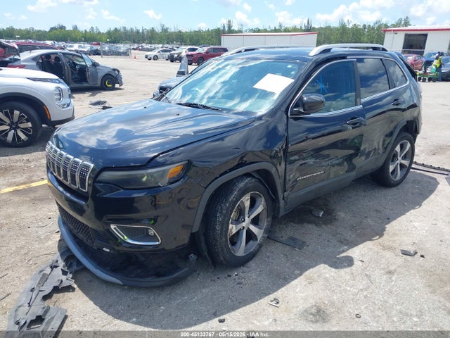 2019 Jeep Cherokee Limited Fwd მანქანა იყიდება აუქციონზე, vin: 1C4PJLDB9KD427553, აუქციონის ნომერი: 45133767