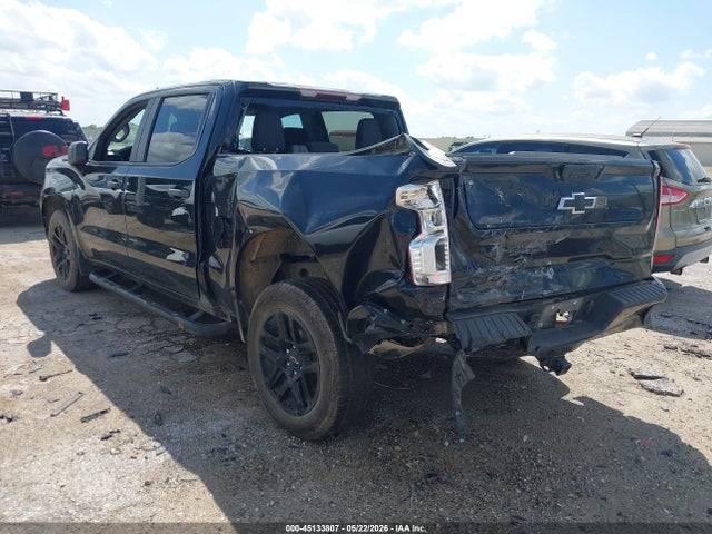 Chevrolet Silverado 1500 2wd Short Bed Custom 2023 3GCPABEK0PG165523 Image 3