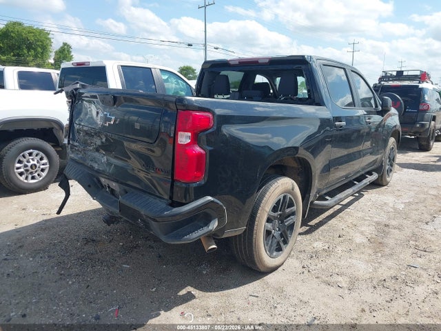 Chevrolet Silverado 1500 2wd Short Bed Custom 2023 3GCPABEK0PG165523 Image 4