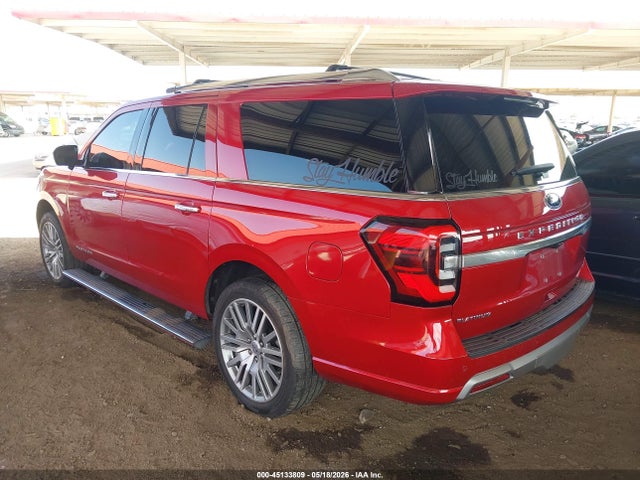 2022 Ford Expedition Platinum Max მანქანა იყიდება აუქციონზე, vin: 1FMJK1MT0NEA64585, აუქციონის ნომერი: 45133809