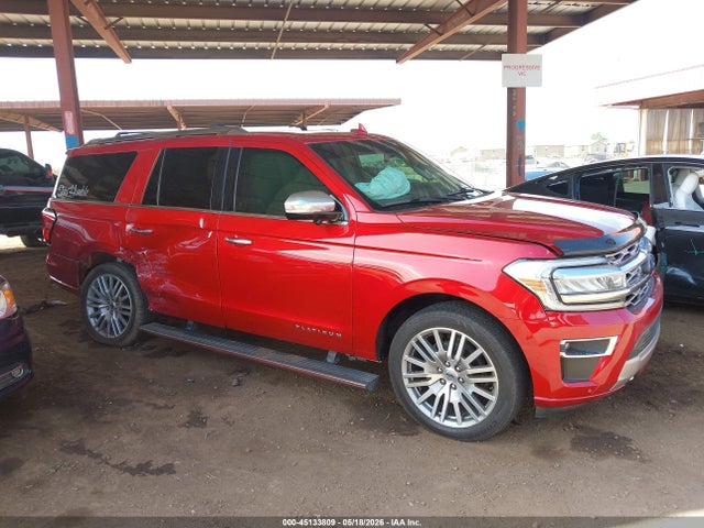 2022 Ford Expedition Platinum Max მანქანა იყიდება აუქციონზე, vin: 1FMJK1MT0NEA64585, აუქციონის ნომერი: 45133809
