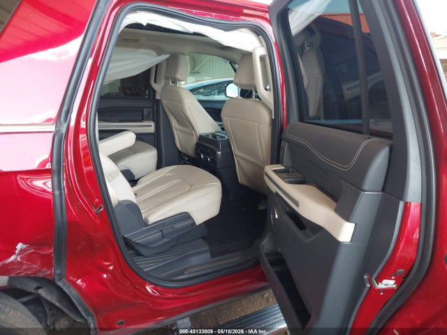 2022 Ford Expedition Platinum Max მანქანა იყიდება აუქციონზე, vin: 1FMJK1MT0NEA64585, აუქციონის ნომერი: 45133809