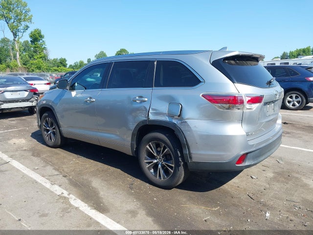 Aukcja sprzedaży 2016 Toyota Highlander Xle V6, vin: 5TDKKRFH5GS501994, numer aukcji: 45133870