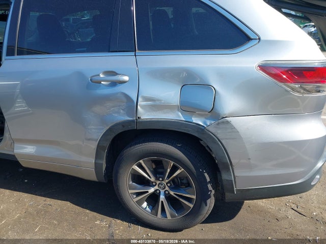 Aukcja sprzedaży 2016 Toyota Highlander Xle V6, vin: 5TDKKRFH5GS501994, numer aukcji: 45133870