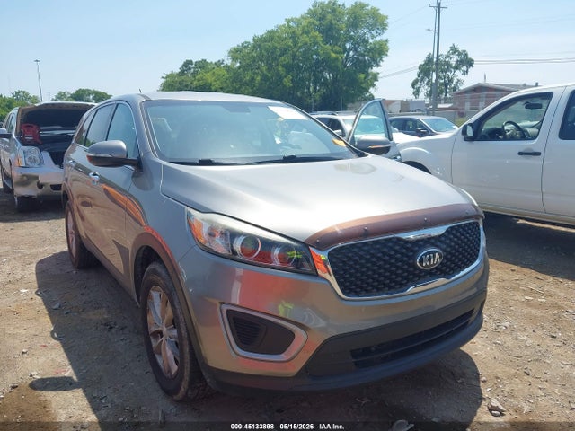 45133898 :رقم المزاد ، 5XYPG4A3XJG430348 vin ، 2018 Kia Sorento 2.4l L مزاد بيع