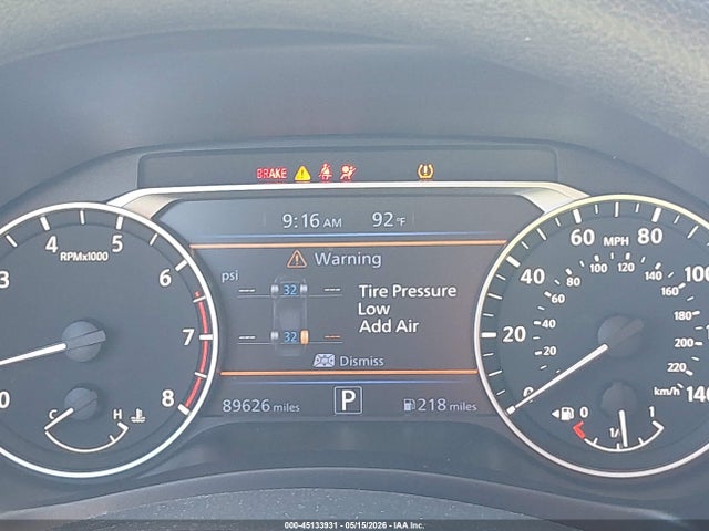 Aukcja sprzedaży 2020 Nissan Altima S Fwd, vin: 1N4BL4BV1LN316780, numer aukcji: 45133931