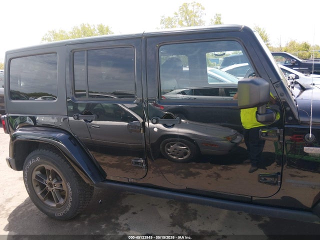 Aukcja sprzedaży 2016 Jeep Wrangler Unlimited 75th Anniversary, vin: 1C4BJWEG6GL319863, numer aukcji: 45133949