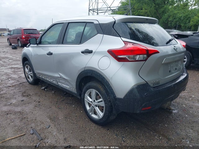 45134023 :رقم المزاد ، 3N1CP5BV5LL552344 vin ، 2020 Nissan Kicks S Xtronic Cvt مزاد بيع