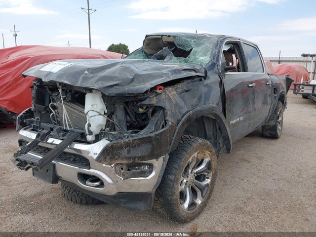 45134031 :رقم المزاد ، 1C6SRFKT4KN906898 vin ، 2019 Ram 1500 Longhorn  4x4 5'7 Box مزاد بيع