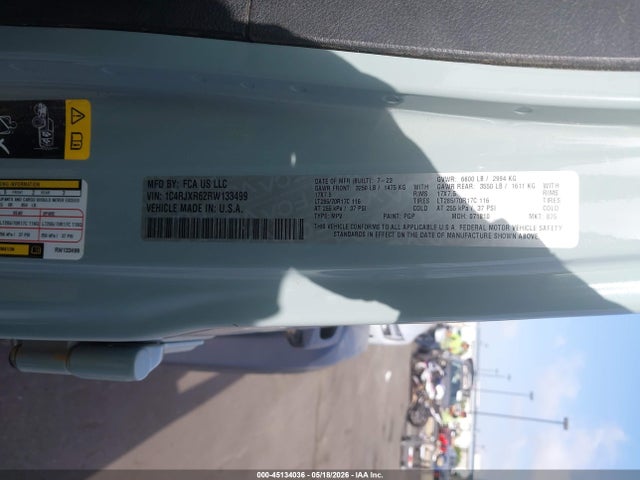 Aukcja sprzedaży 2024 Jeep Wrangler 4xe Rubicon 4xe, vin: 1C4RJXR62RW133499, numer aukcji: 45134036