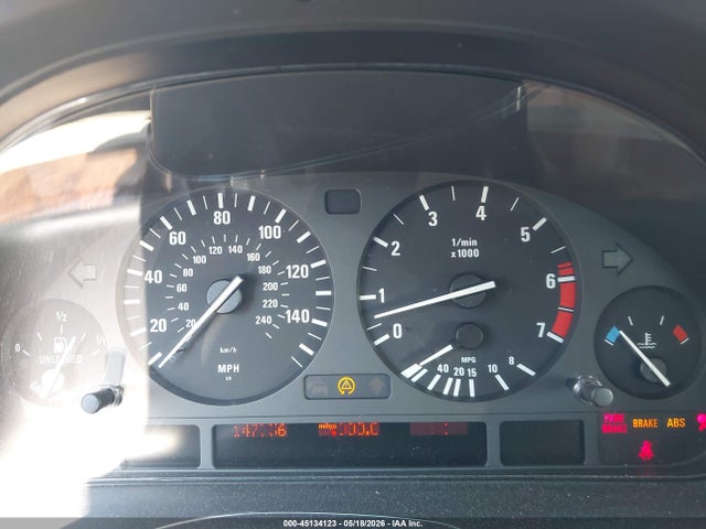Aukcja sprzedaży 2000 Bmw 540i, vin: WBADN5349YGC96170, numer aukcji: 45134123